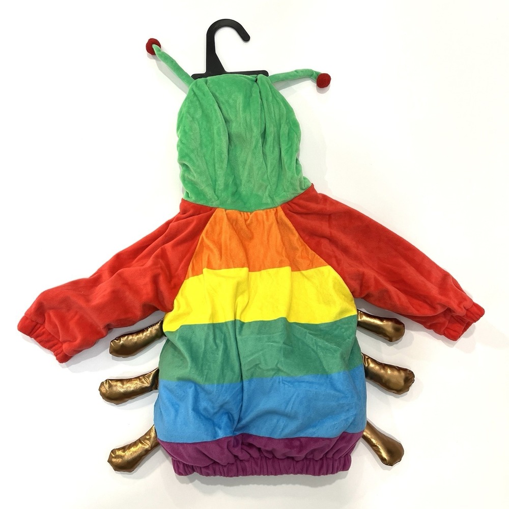 Baby HYDE and EEK! Plush Rainbow CATERPILLAR Costume 12-18 Months NWT Halloween - Picture 2 of 3